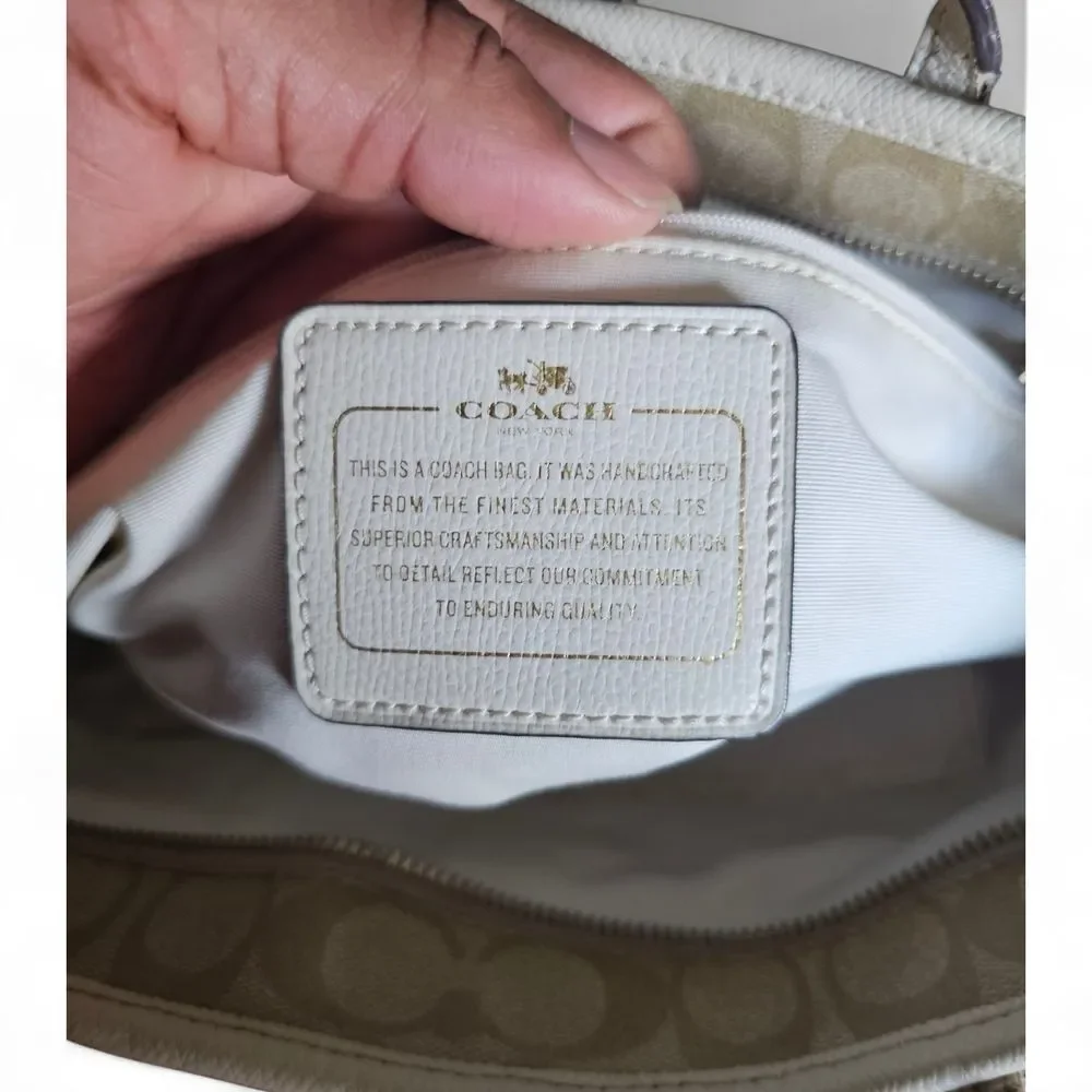 Coach C Pattern City Tote - Picture 14 of 16